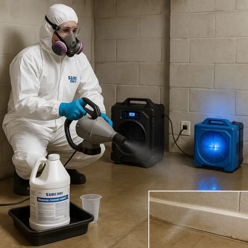 Sanitization and Odor Removal process in Jasonville, IN
